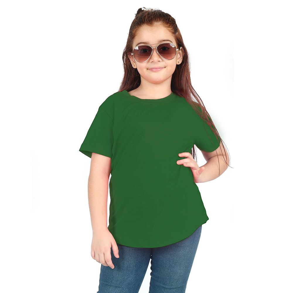 Nexgen Girls - Half Sleeves T-Shirt - Green