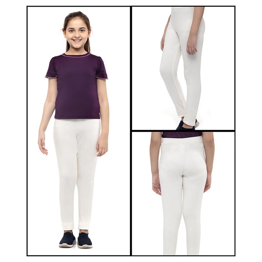  Nexgen Girls - Basic Leggings - White