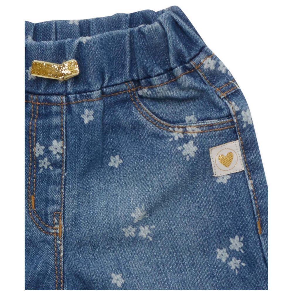 Little Kangaroos - Baby Girl Denim Jeans - Light Blue