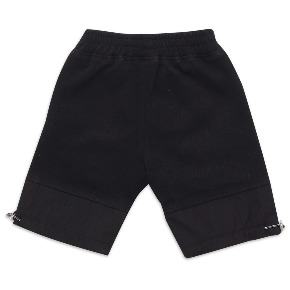 Little Kangaroos - Boy Knitted Bermuda - Black