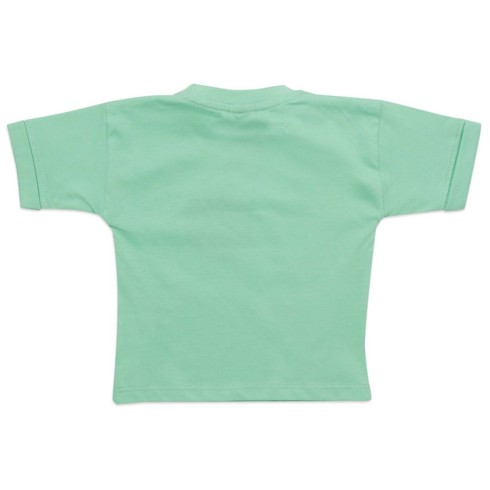 Little Kangaroos - Baby Boy Round Neck T-Shirt - Green