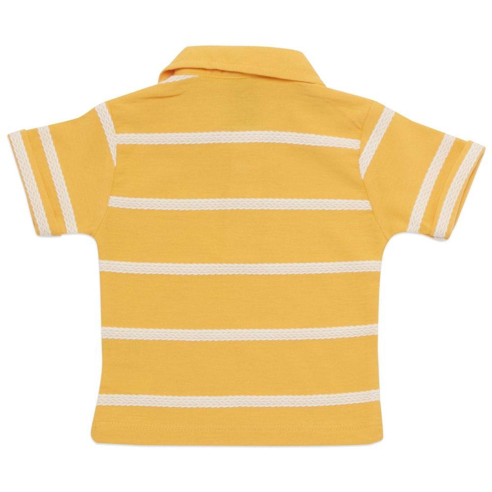 Little Kangaroos - Baby Boy Polo T-Shirt - Yellow