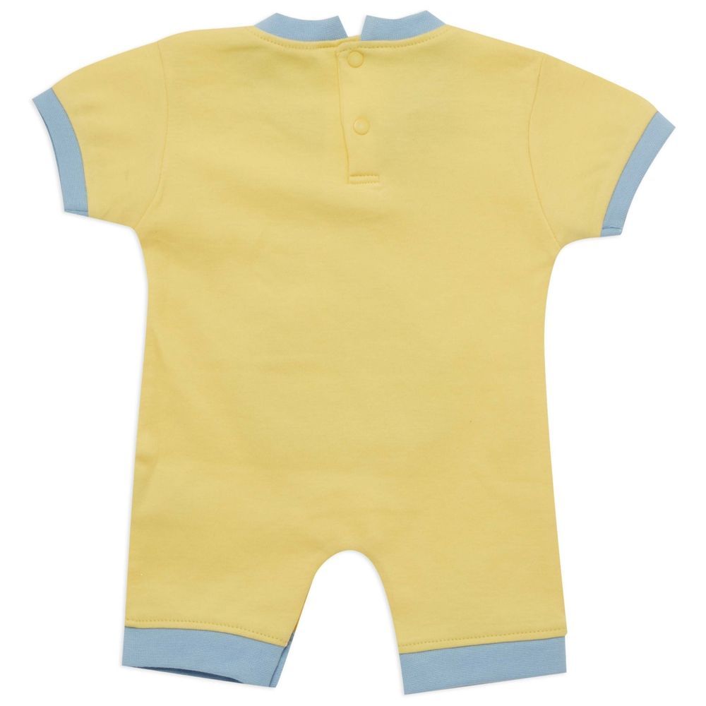 Little Kangaroos - Baby Boy Romper - Yellow