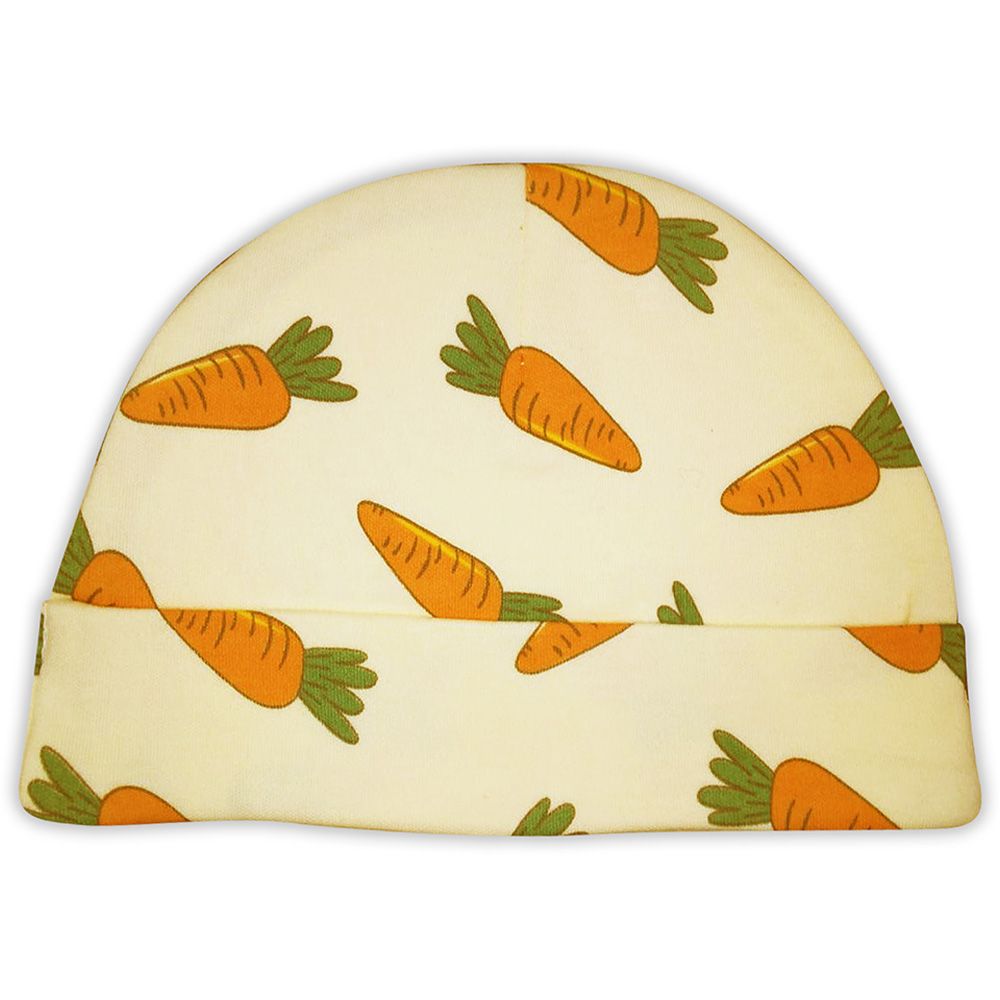 Smart Baby - Baby Boy Printed Cap - Orange