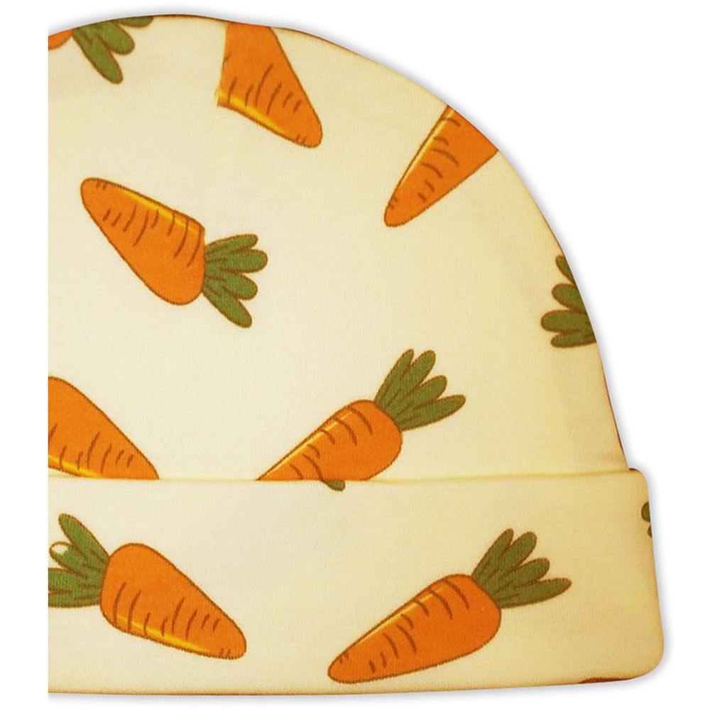 Smart Baby - Baby Boy Printed Cap - Orange