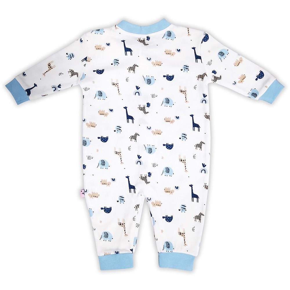 Smart Baby - Baby Boy Sleepsuit - White