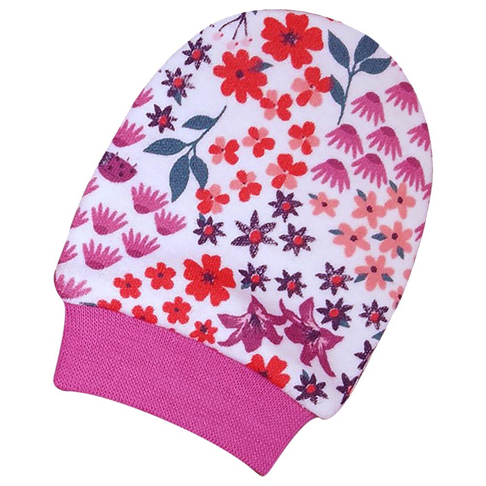 Smart Baby - Baby Girl Printed Mittens