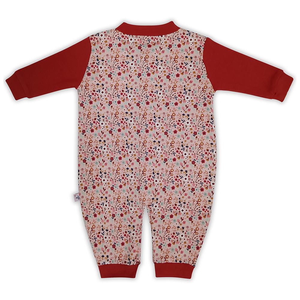 Smart Baby - Baby Girl Printed Sleepsuit