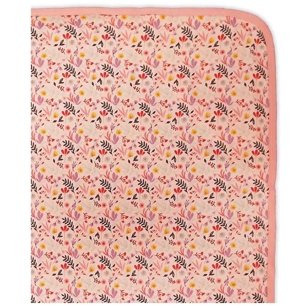 Smart Baby - Baby Girl Hooded Blanket - Rose