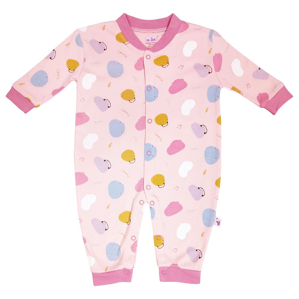 Smart Baby - Baby Girl Sleepsuit - Pink