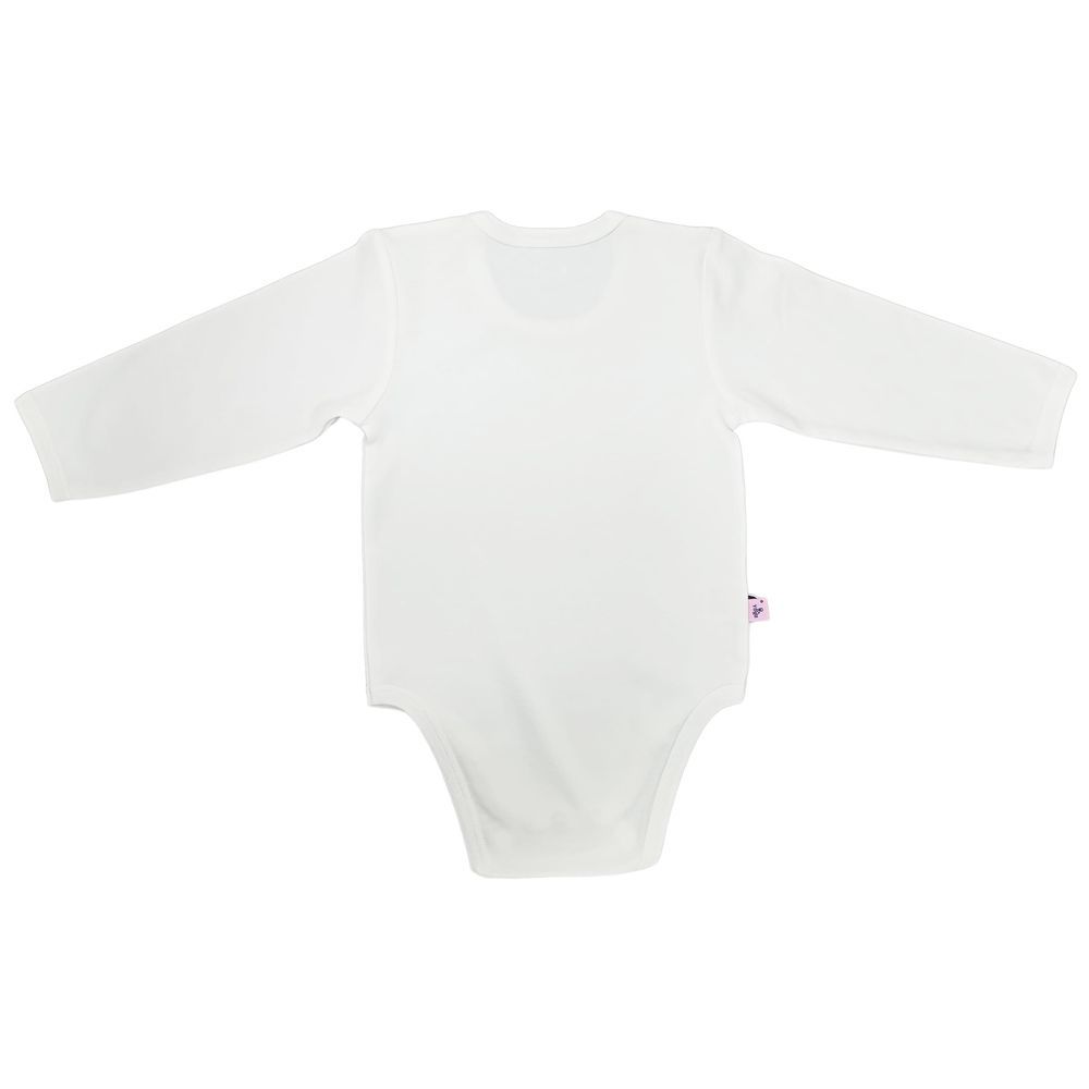 Smart Baby - Long Sleeves Bodysuit - White