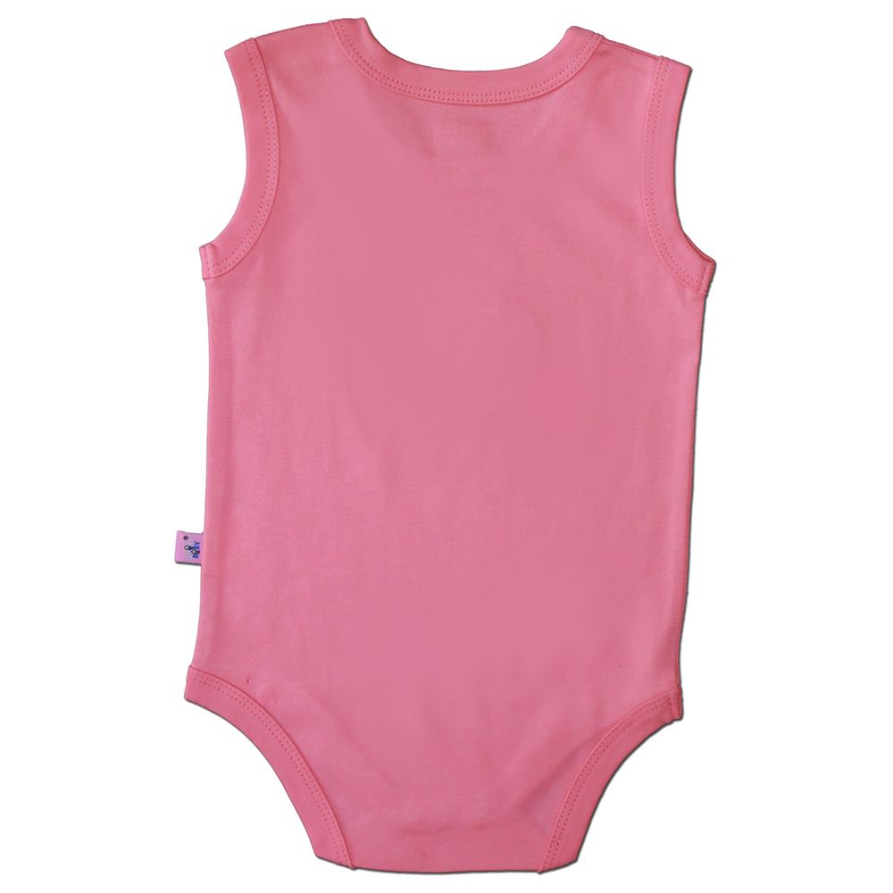 Smart Baby - Baby Girl Sleeveless Bodysuit - Light Pink