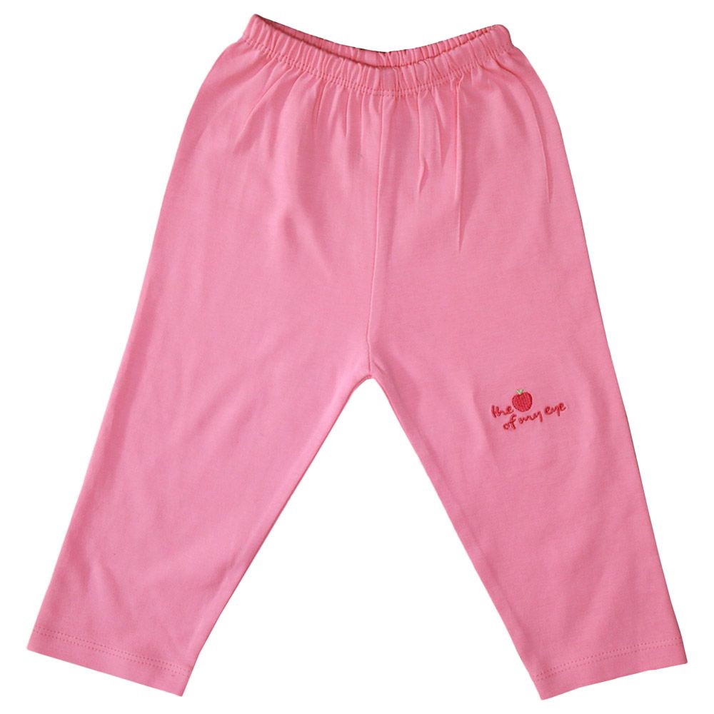 Smart Baby - Baby Girl Plain Pajama - Pink