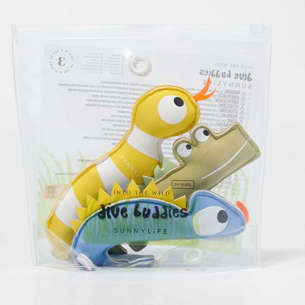 Sunnylife - Into The Wild Dive Buddies Set - 3pcs