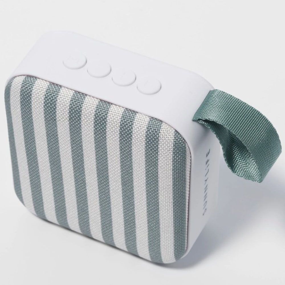 Sunnylife - The Vacay Portable Travel Speaker - Olive Stripe