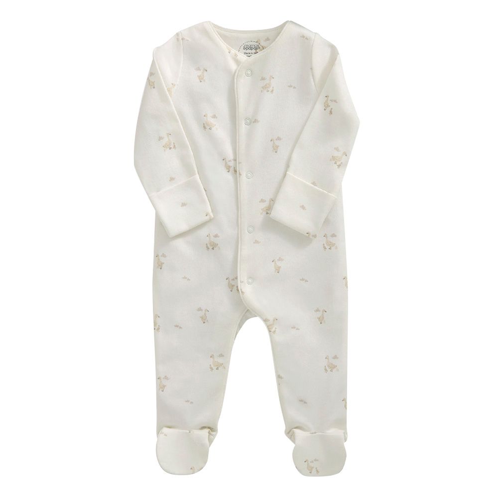 Mamas & Papas - 5pc-Set - Duckling Print Outfit - Neutral