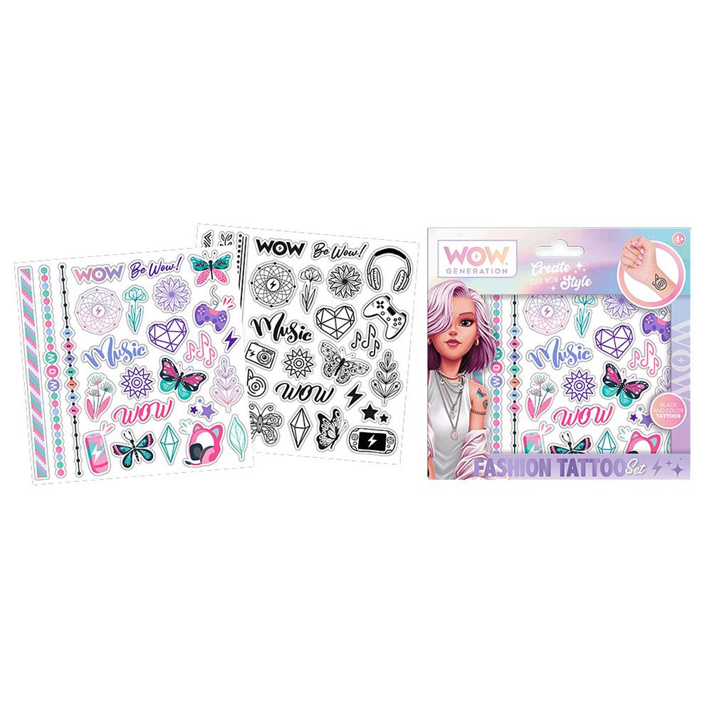 Wow Generation - Tattoo Set - 50pcs