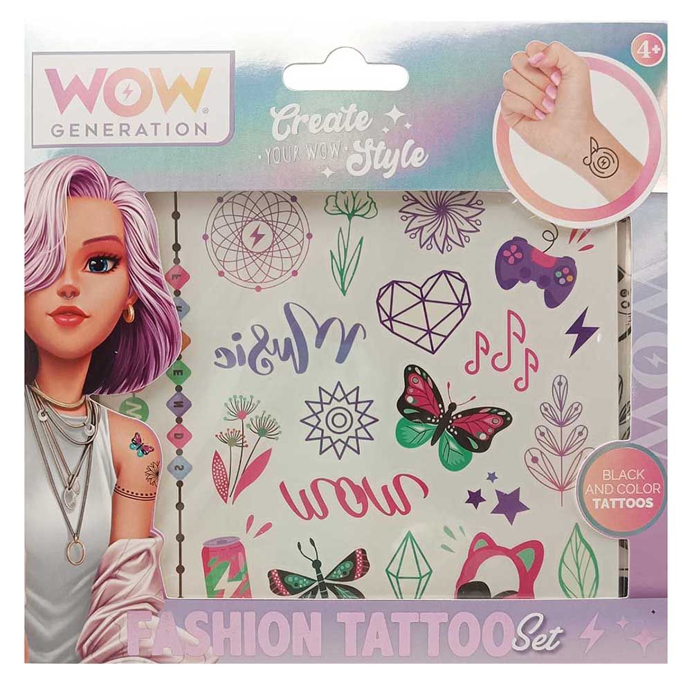 Wow Generation - Tattoo Set - 50pcs