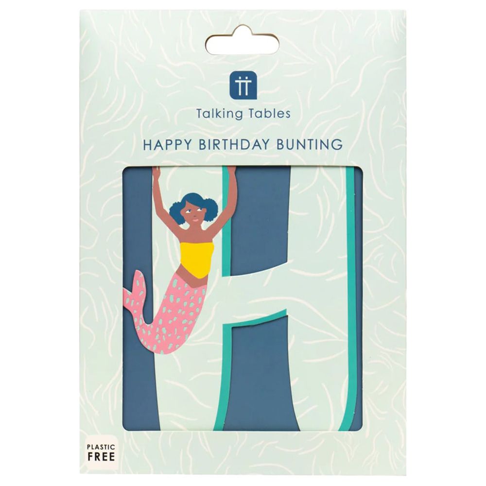 Talking Tables - Make Waves Happy Birthday Garland - 3M 