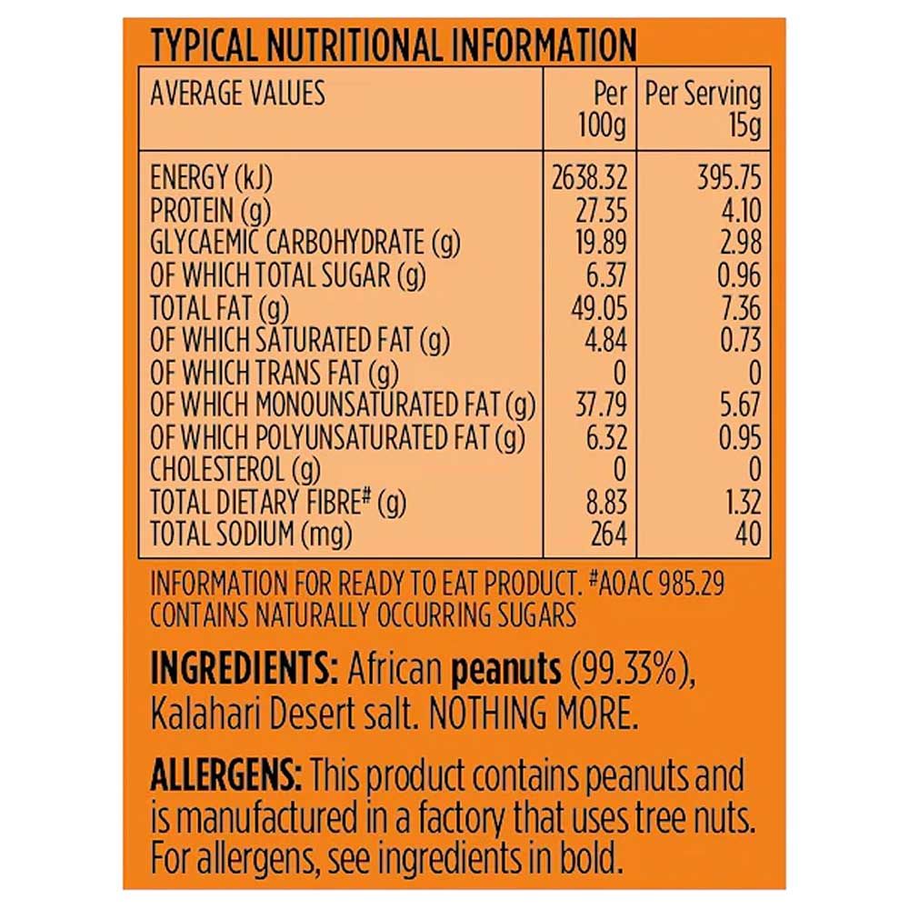 Wazoogles Superfood - Dark Roast Super Crunch Peanut Butter - 400 g