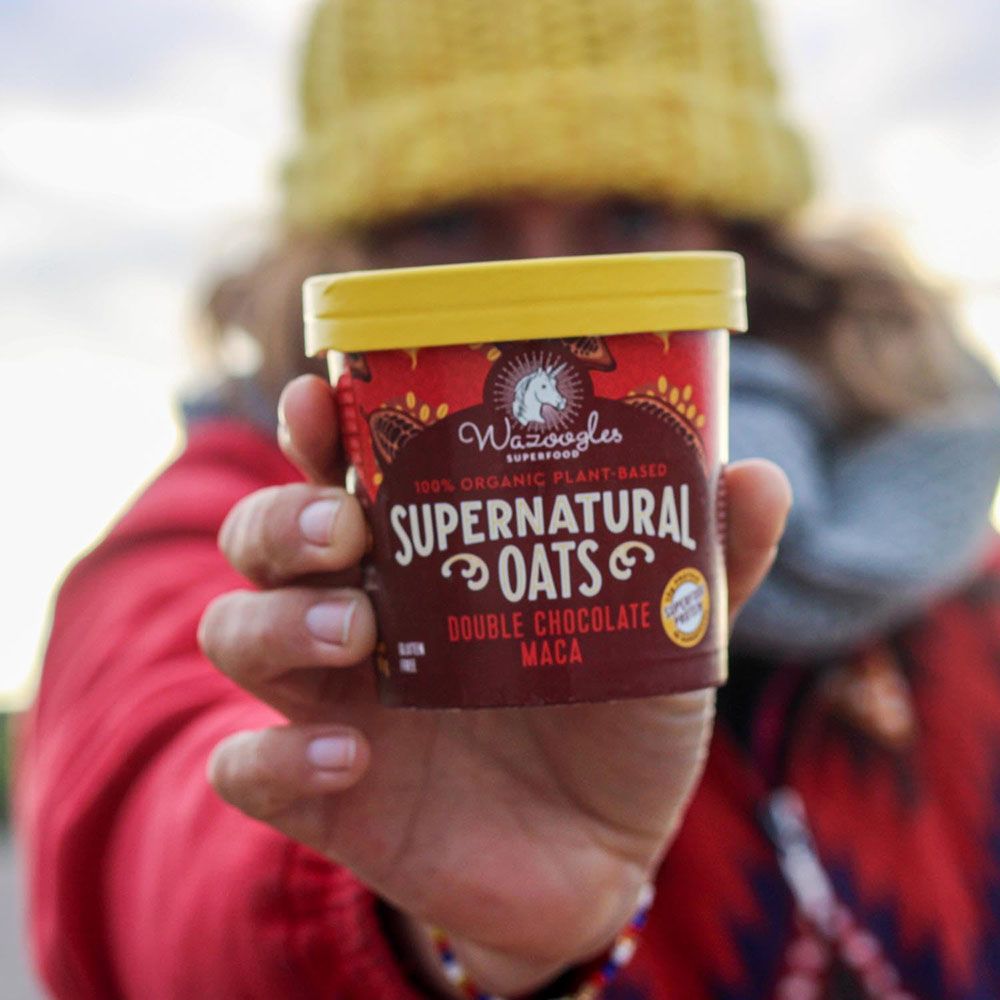 Wazoogles Superfood - Supernatural Oats - Double Chocolate Maca Pot