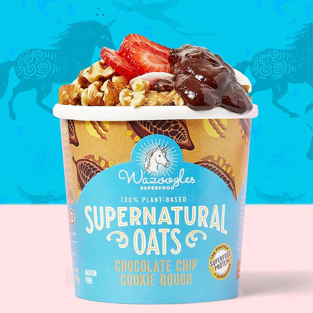 Wazoogles Superfood - Supernatural Oats - Chocolate Chip Cookie Dough Pot