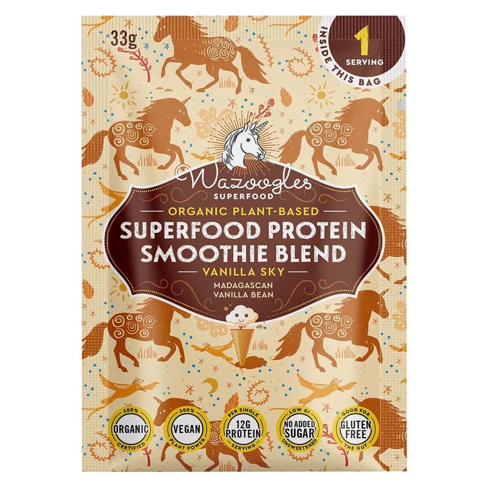 Wazoogles Superfood - Protein Smoothie Blend - Vanilla Sky - 33g