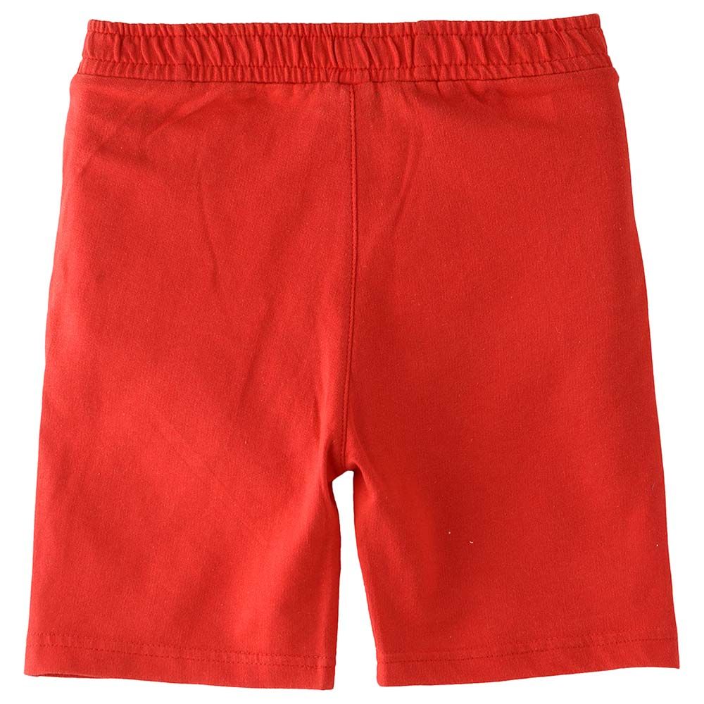 Jam - Spring And Summer Breezin Boy's Comfy Cotton Knit Shorts - Red