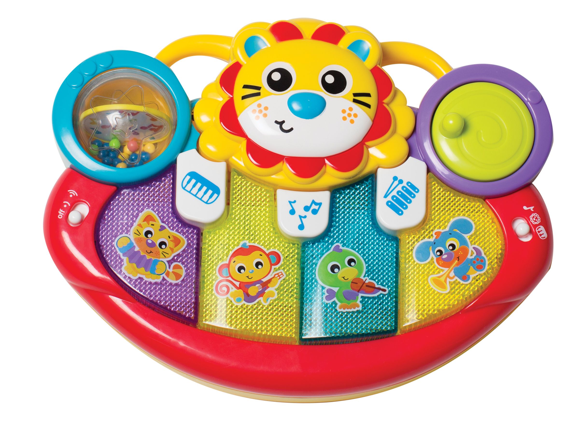 Playgro - Lion Activity Kick Toy Piano