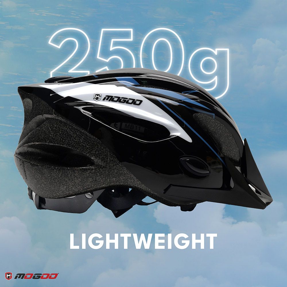 Mogoo - Adult Sports Helmet Large Size - Black