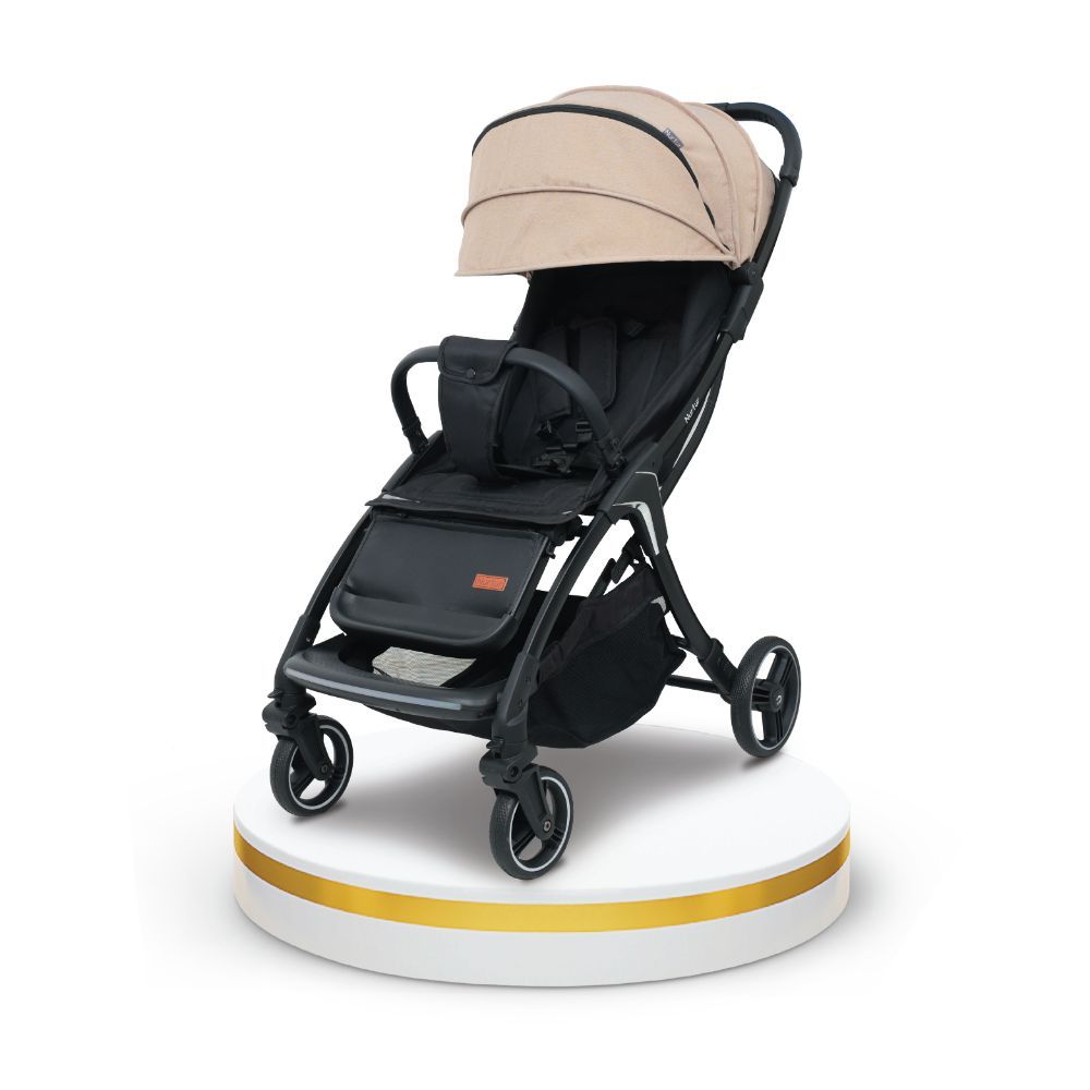 Nurtur - Aluminium Alloy Baby Stroller - Brown