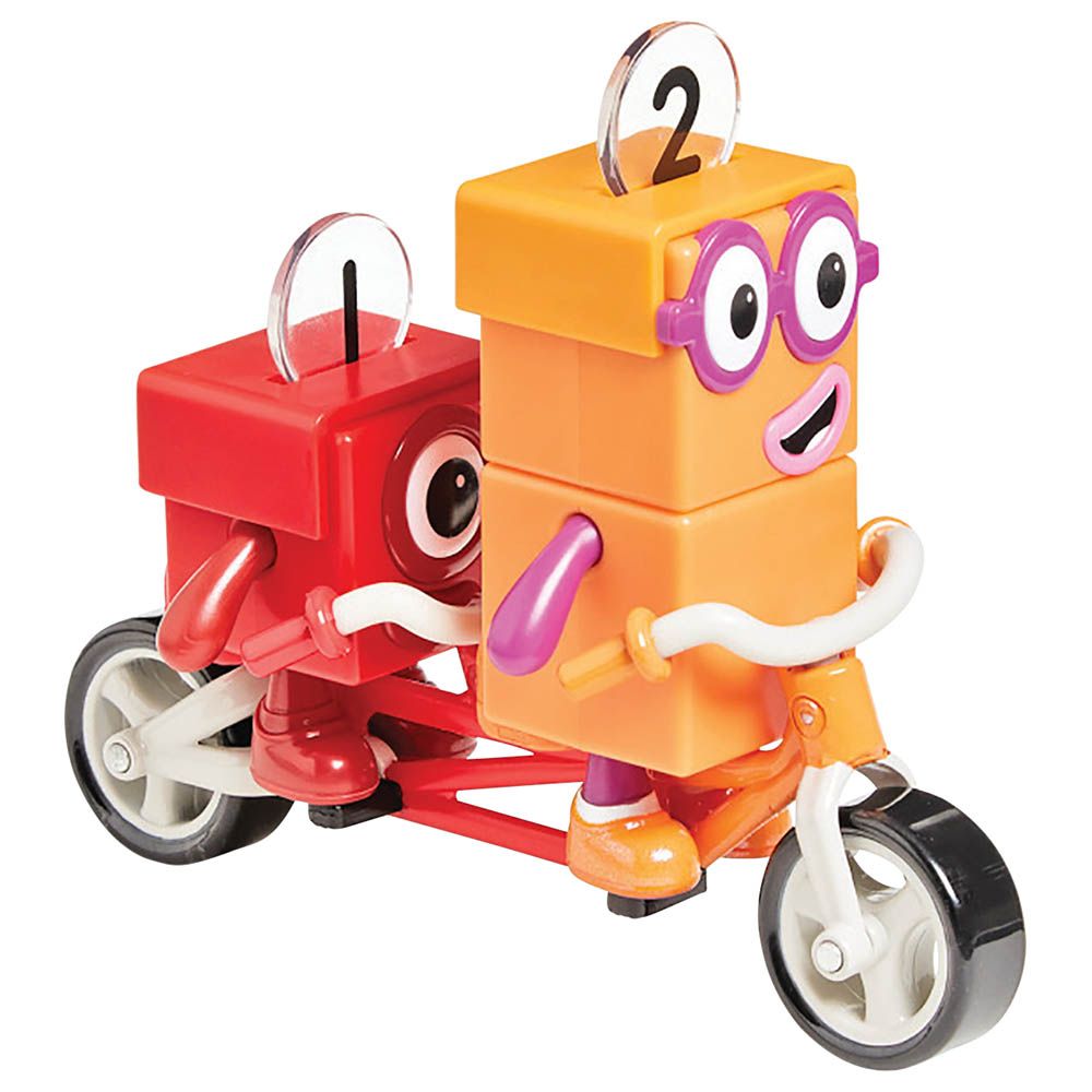 Learning Resources - Numberblocks One & Two Bike Adventure Toy - 5pcs