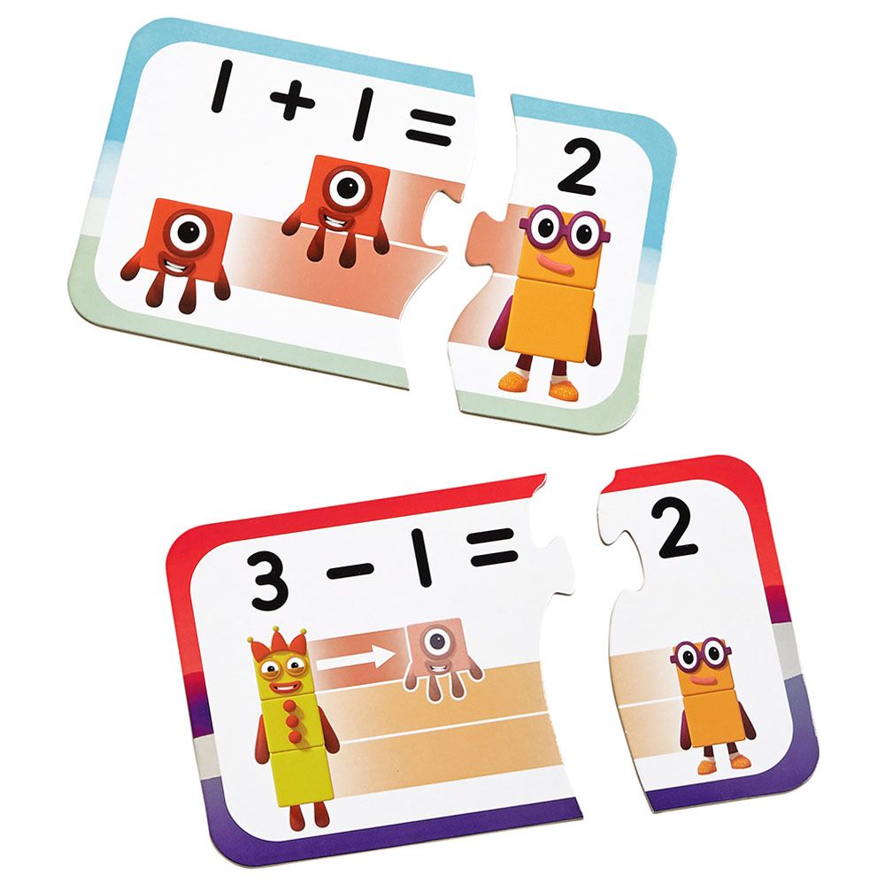 Learning Resources - Numberblocks Add & Subtract Puzzle - 40pcs