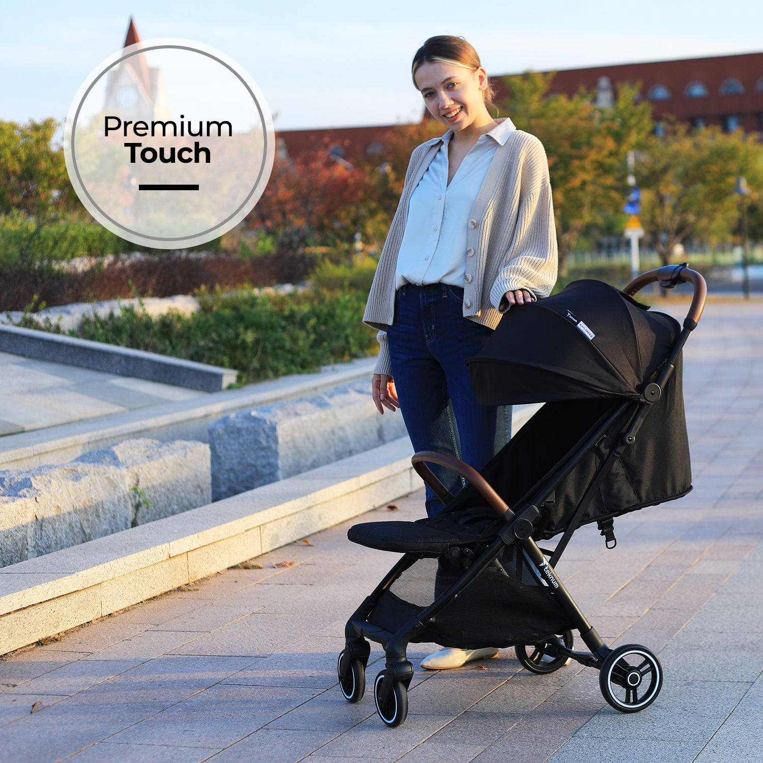 Teknum - Travel Explorer 2 AutoFold Stroller - Black