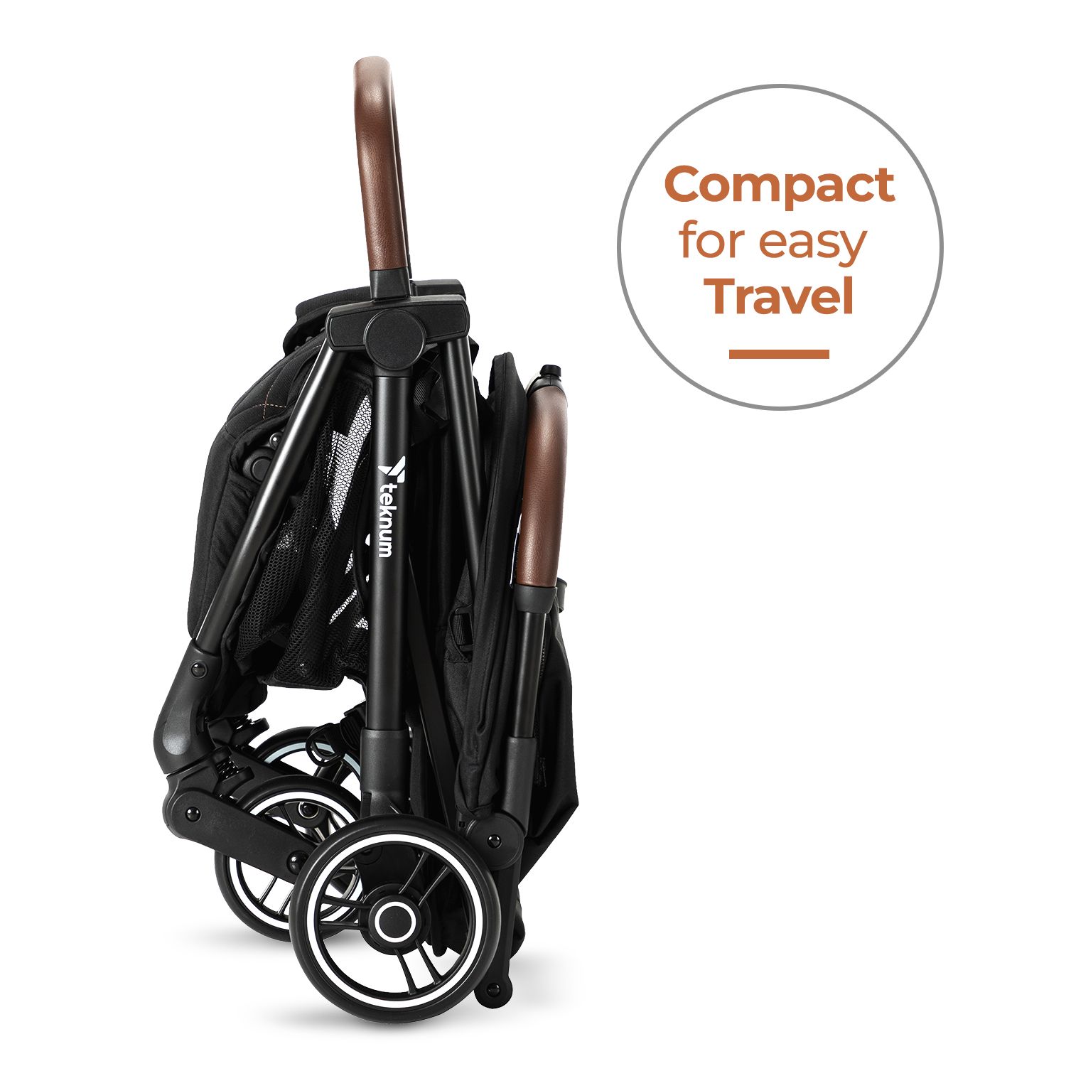 Teknum - Travel Explorer 2 AutoFold Stroller - Black