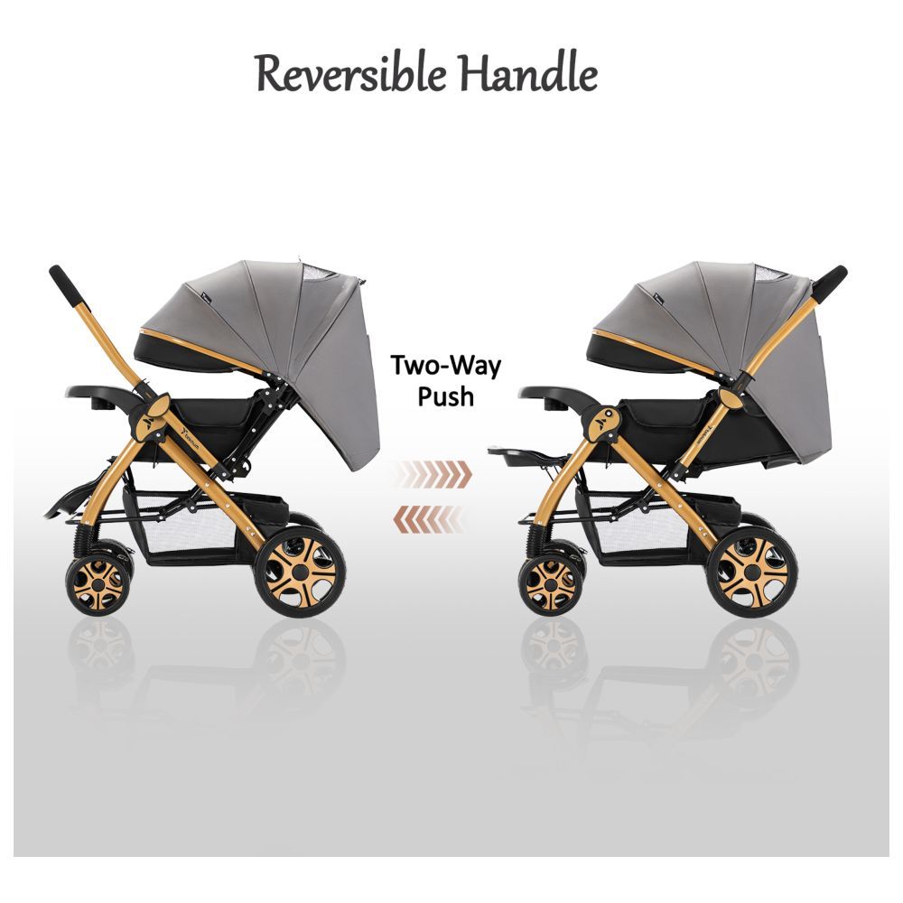 Teknum - Reversible Trip2 Stroller - Grey