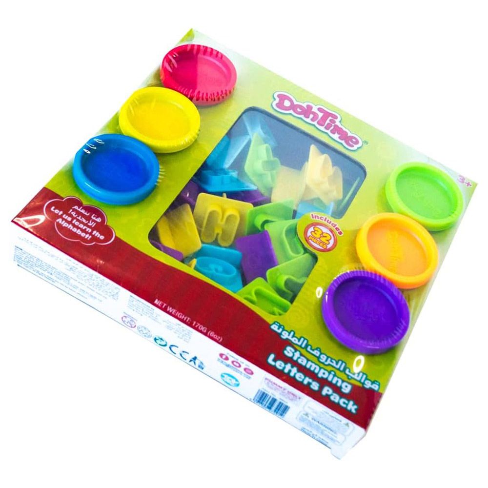 Dohtime - Dough Stamping Letter Playset - 26pcs