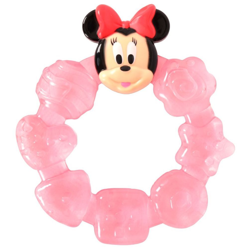 Disney - Minnie Water Filled Teether - Pink