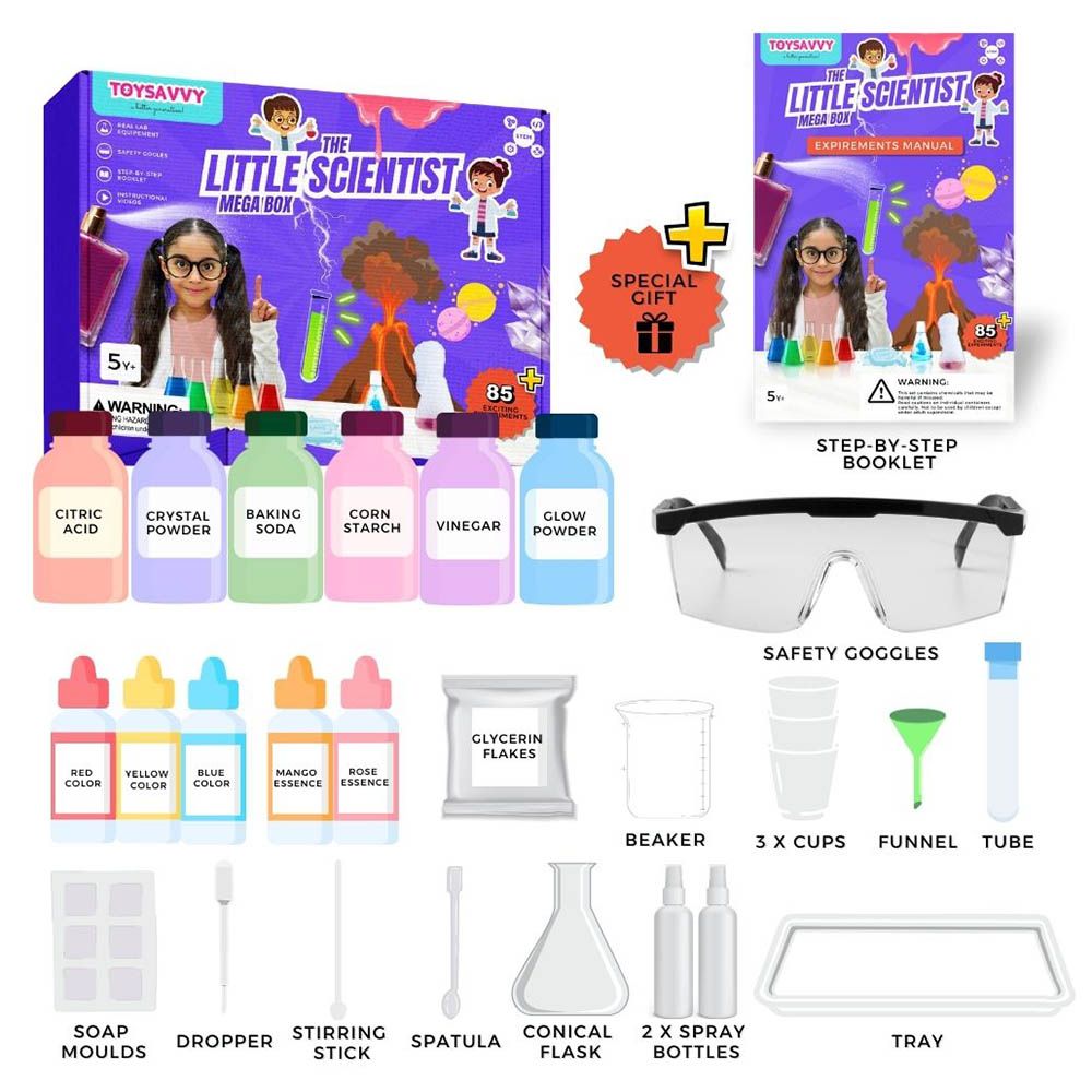 Toysavvy - The Little Scientist Mega Box - Purple