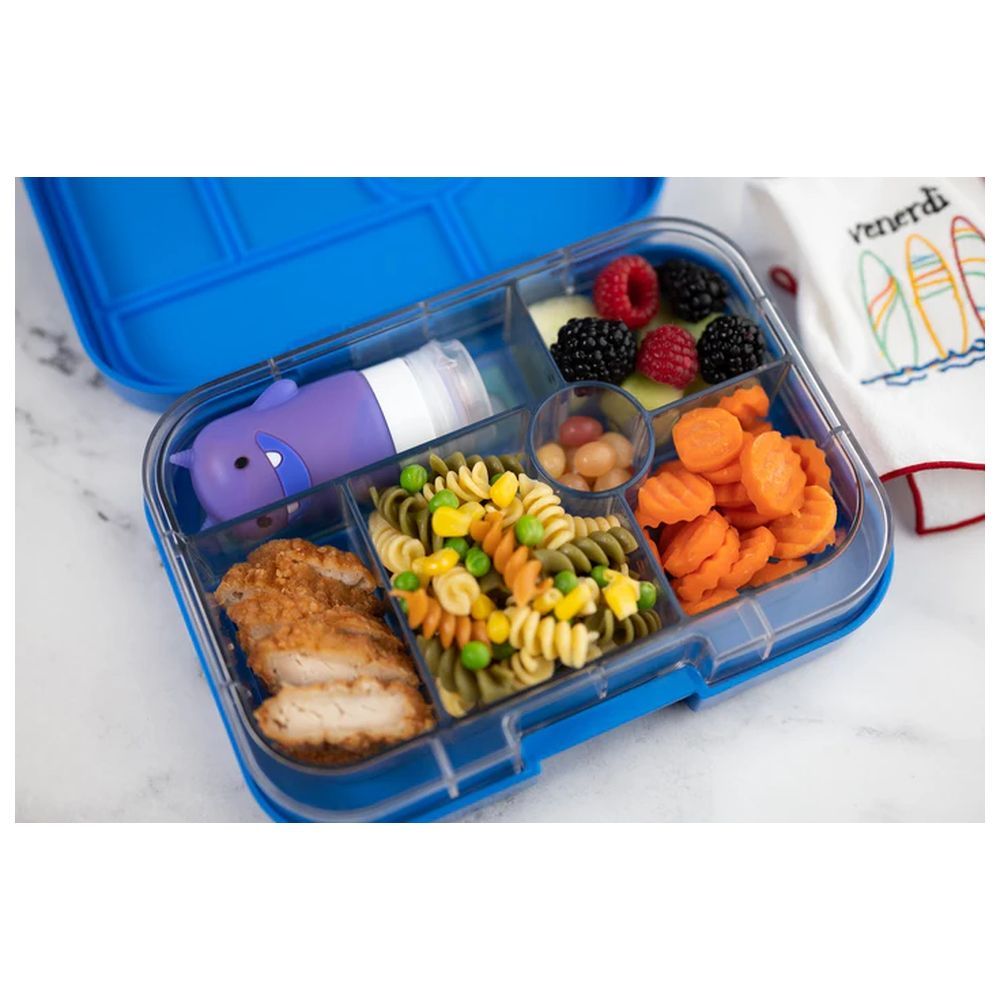 Yumbox - 6 Compartment Original Snack Box - True Blue