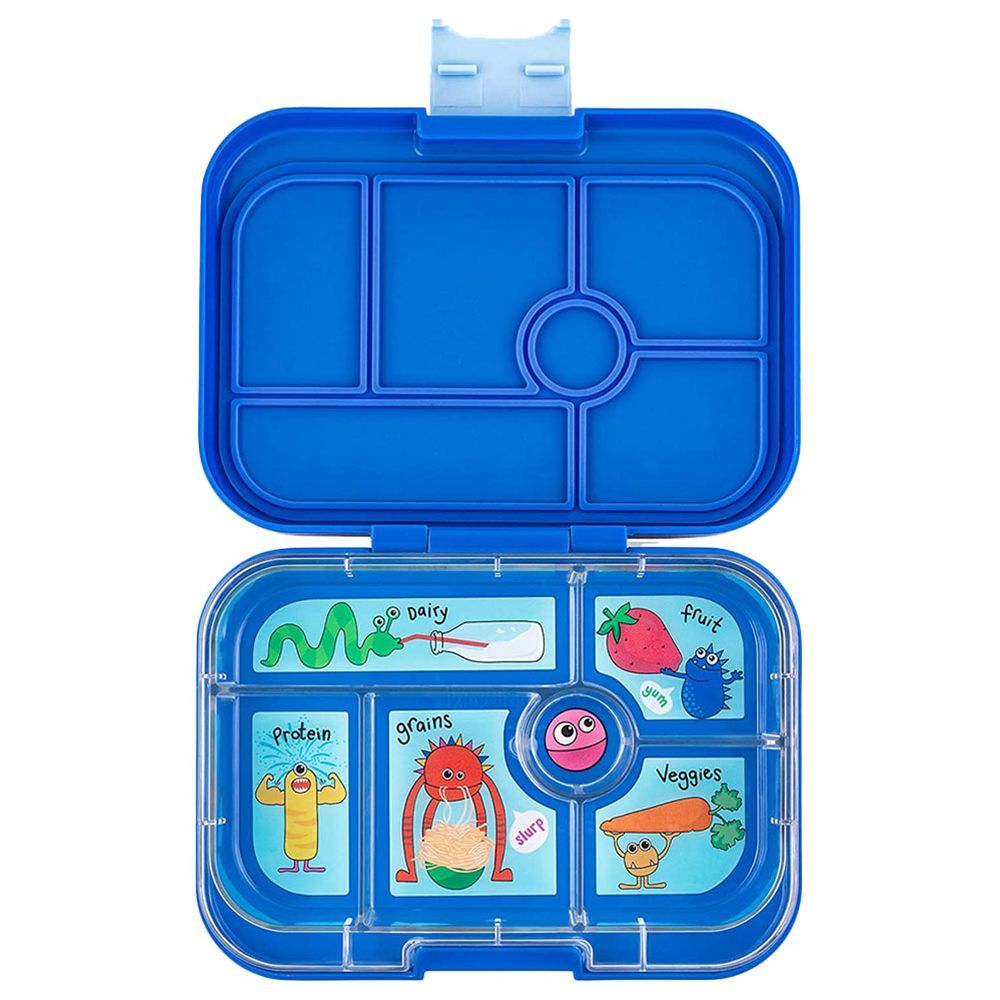 Yumbox - 6 Compartment Original Snack Box - True Blue