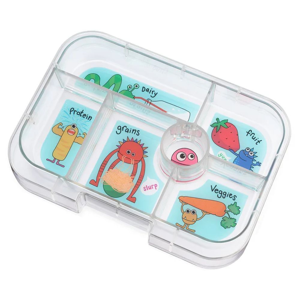 Yumbox - 6 Compartment Original Snack Box - True Blue