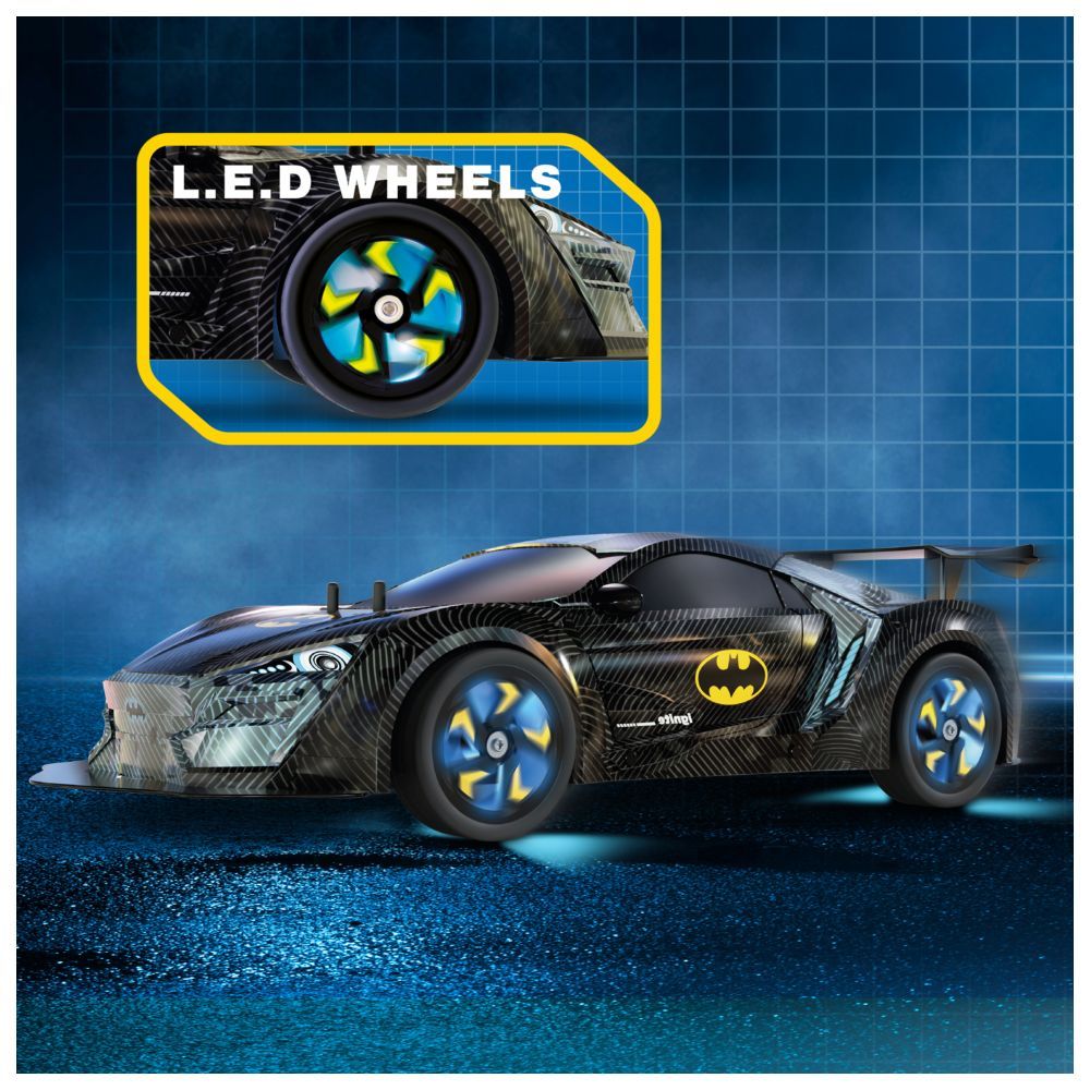 DC Batman - Remote Control Bat Tech Racer 1:10 - Black