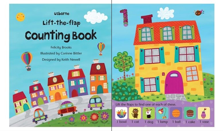 Usborne - Lift-the-flap counting book