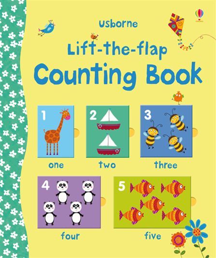 كتب أسبورن-  كتاب "Lift the flap counting"  