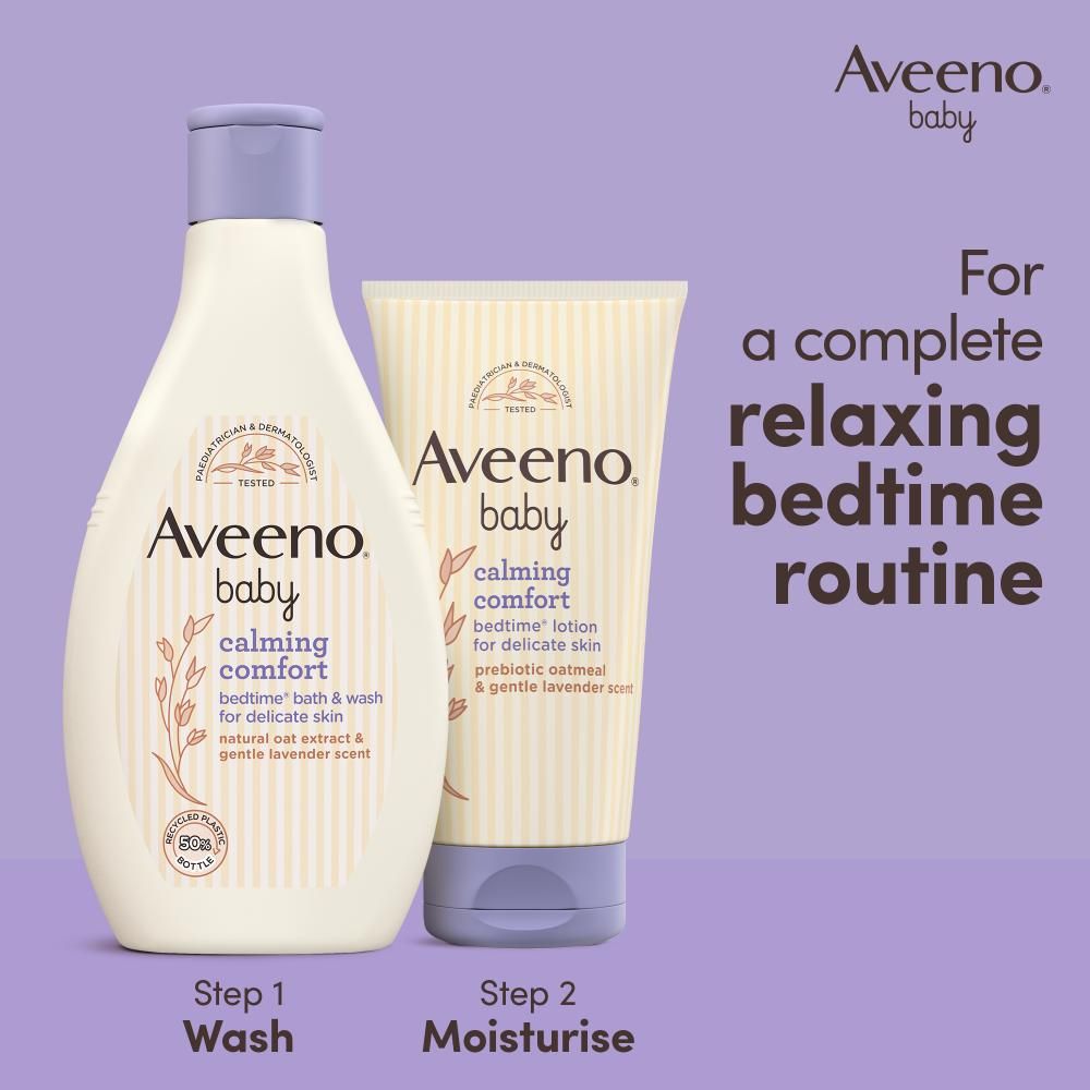 Aveeno - Baby Calming Comfort Bedtime Bath & Wash - 250ml