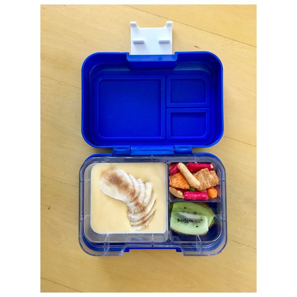 Munchbox - 3 Compartment Munchi Snack Box - Seaside Blue - Mini snack box