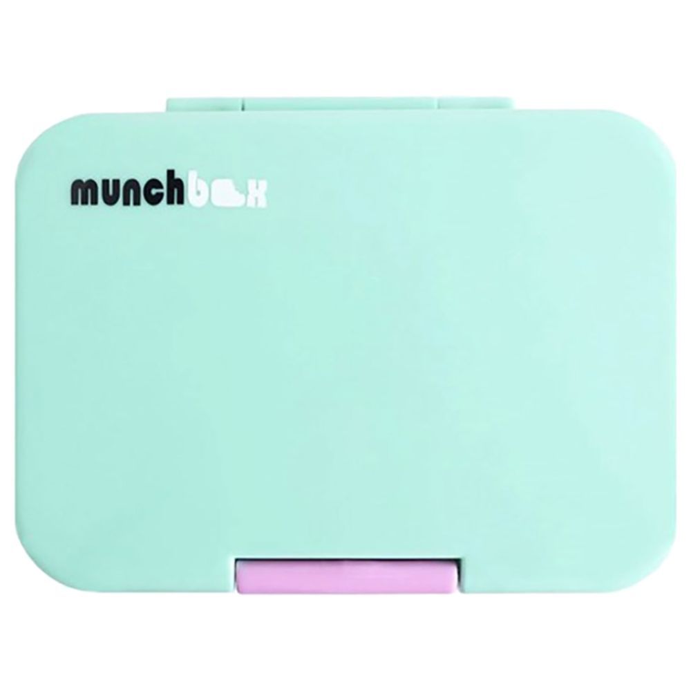 Munchbox - 3 Compartment Munchi Snack Box - Peppermint Blush