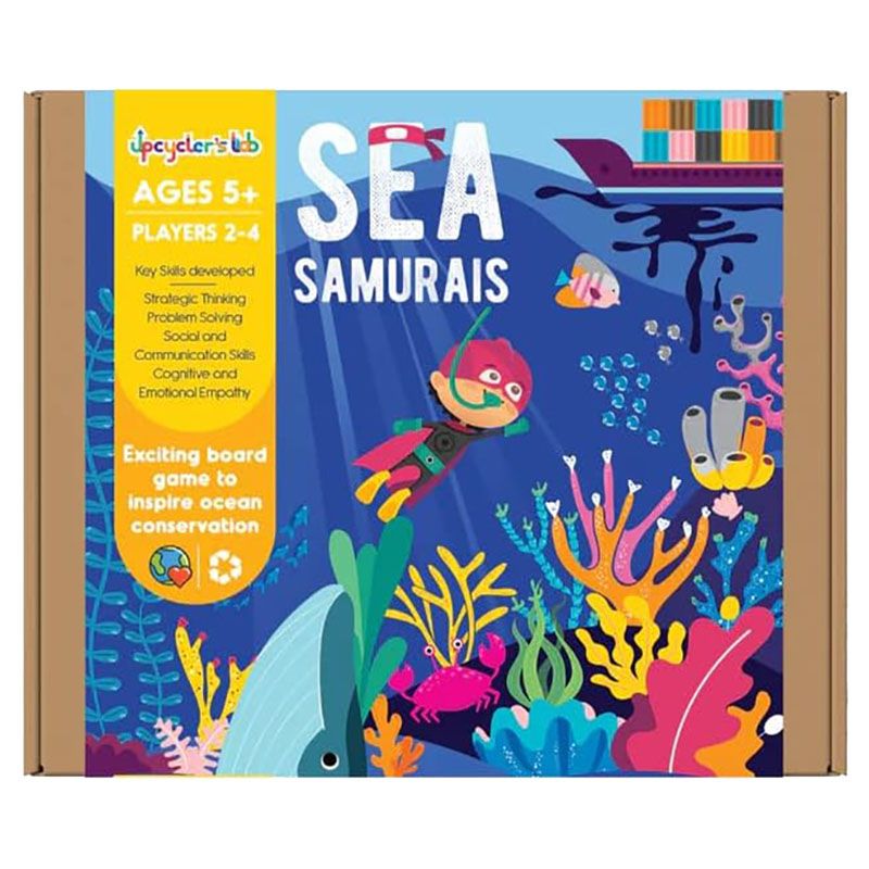 Buy Responsibly - Sea Samurais Kids Board Game