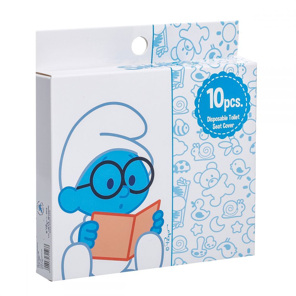 Smurf - Disposable Toilet Seat Covers, 10pcs. - Buy 1 Get 1 Free